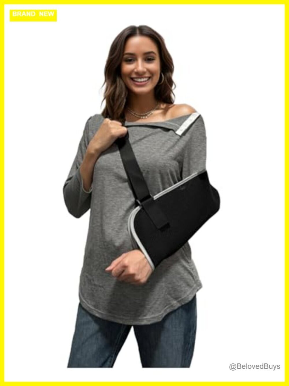 Post Shoulder Surgery Tear Away Top for Rotator Cuff Recovery Adaptive Clothing - Picture 5 of 7